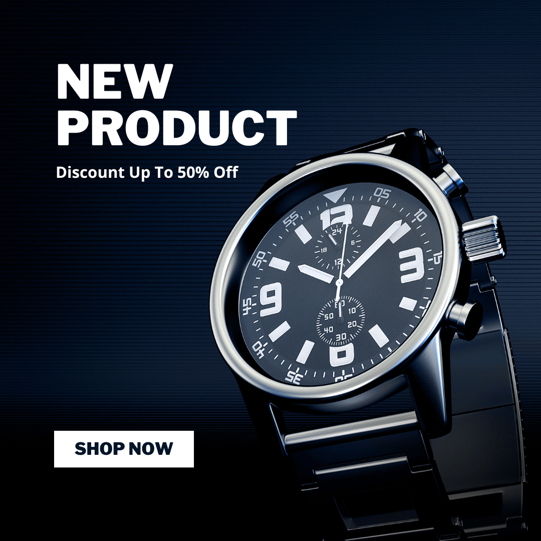 Black Modern New Product Instagram Post