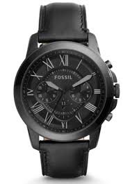 Pearson Multifunction Black Stainless Steel Watch