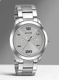 Sonata RPM Silver & Offwhite Dial Silver Stainless Steel Strap Analog Watch - For Men NT7924SM11,NT1650YM06,7924SM11